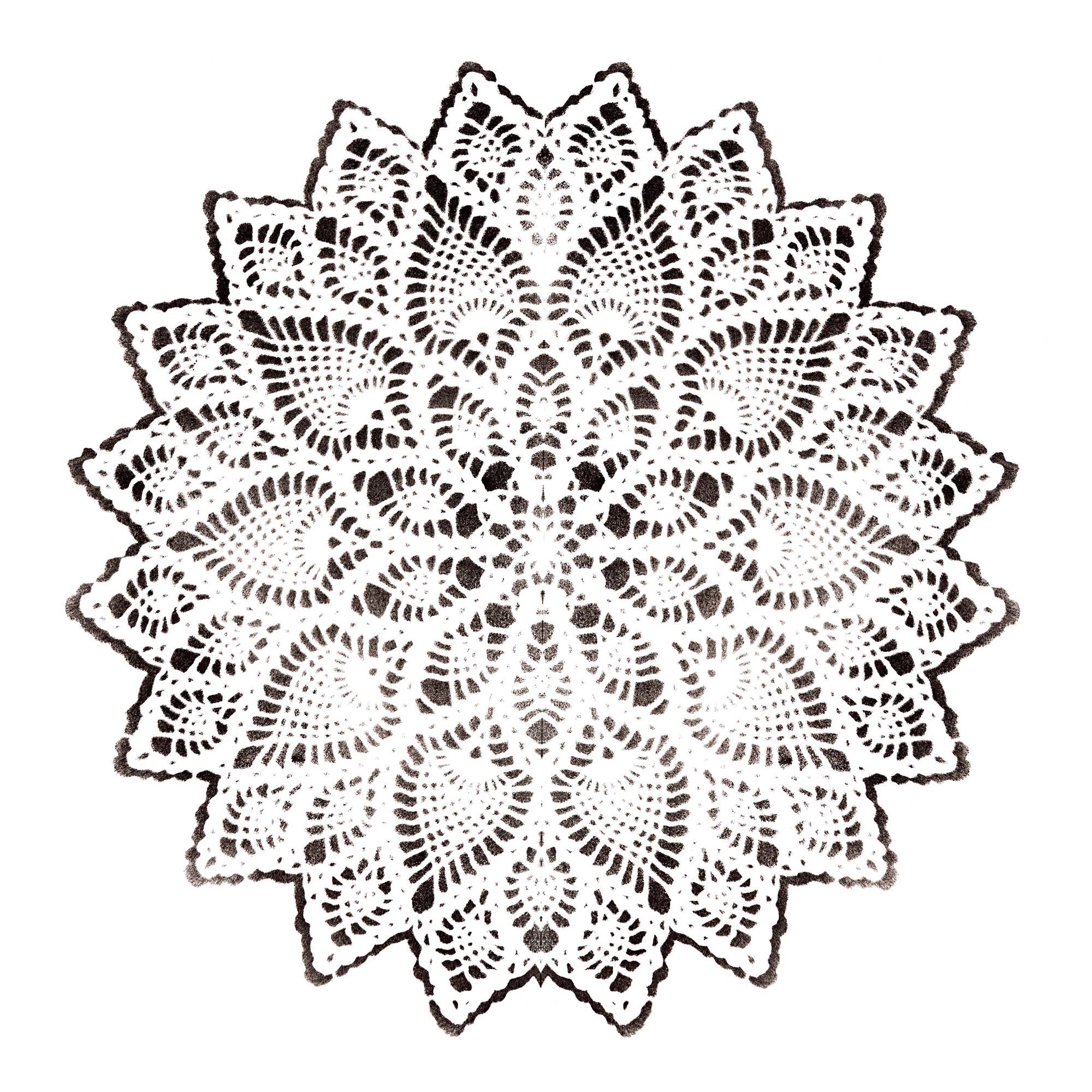 Mandala Stencil 25cm x 25cm Hobbycraft